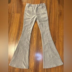 Eyeshadow Gray Flare Pants
